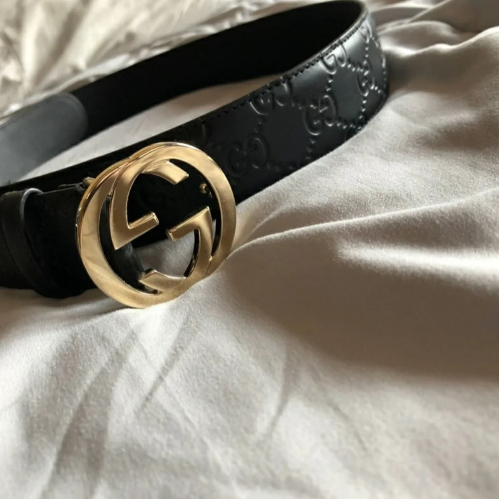 Gucci wide double G ( 34 fit, size 38) - Picture 4 of 5
